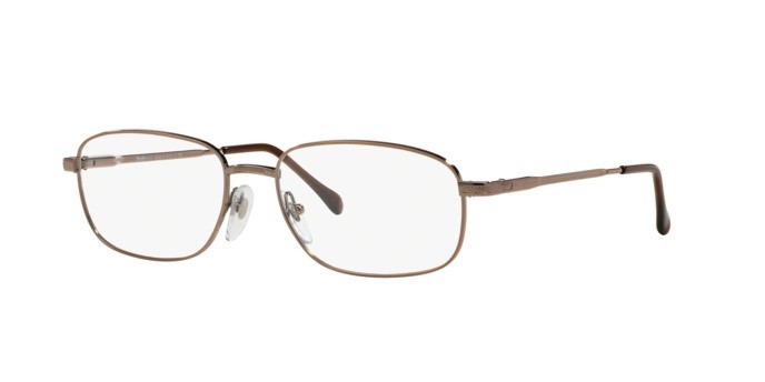 Eyeglasses Sferoflex SF 2086 (273) color dark copper shape square lenses demo lens