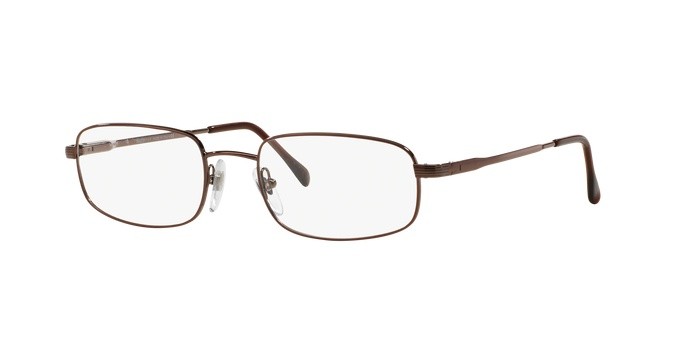 Eyeglasses Sferoflex SF 2115 (273) color dark copper shape rectangle lenses demo lens