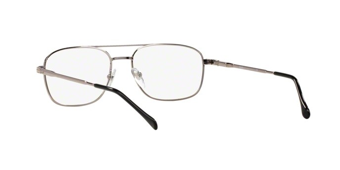 Eyeglasses Sferoflex SF 2152 (131) color silver-gold shape square lenses demo lens
