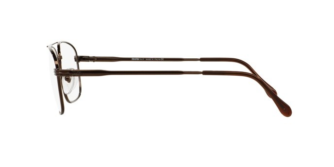 Eyeglasses Sferoflex SF 2152 (352) color dark brown shape square lenses demo lens