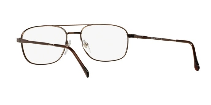 Eyeglasses Sferoflex SF 2152 (352) color dark brown shape square lenses demo lens