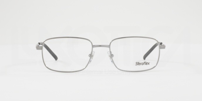 Eyeglasses Sferoflex SF 2197 (268) color gunmetal shape square lenses demo lens