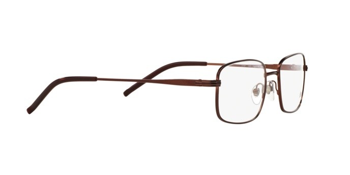Eyeglasses Sferoflex SF 2197 (355) color matte - dark brown shape square lenses demo lens