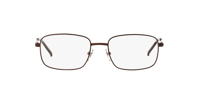 Eyeglasses Sferoflex SF 2197 (355) color matte - dark brown shape square lenses demo lens