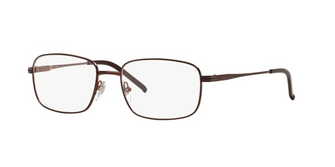 Eyeglasses Sferoflex SF 2197 (355) color matte - dark brown shape square lenses demo lens