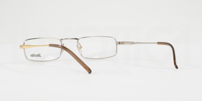 Eyeglasses Sferoflex SF 2201 (131) color silver-gold shape rectangle lenses demo lens