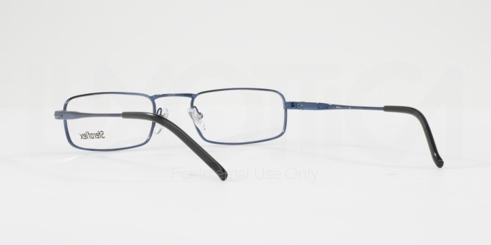 Eyeglasses Sferoflex SF 2201 (277) color dark blue shape rectangle lenses demo lens