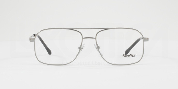 Eyeglasses Sferoflex SF 2249 (268) color gunmetal shape square lenses demo lens
