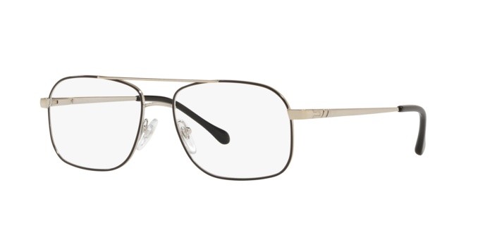 Eyeglasses Sferoflex SF 2249 (460) color black shape square lenses demo lens
