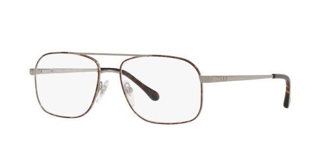 Eyeglasses Sferoflex SF 2249 (S709) color gunmetal tabacco shape square lenses demo lens