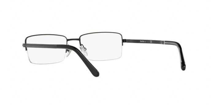 Eyeglasses Sferoflex SF 2261 (136) color matte black shape rectangle lenses demo lens