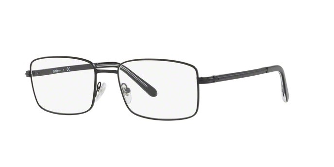 Eyeglasses Sferoflex SF 2262 (136) color matte black shape square lenses demo lens