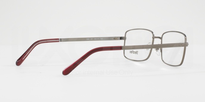 Eyeglasses Sferoflex SF 2262 (231) color matte gunmetal shape square lenses demo lens