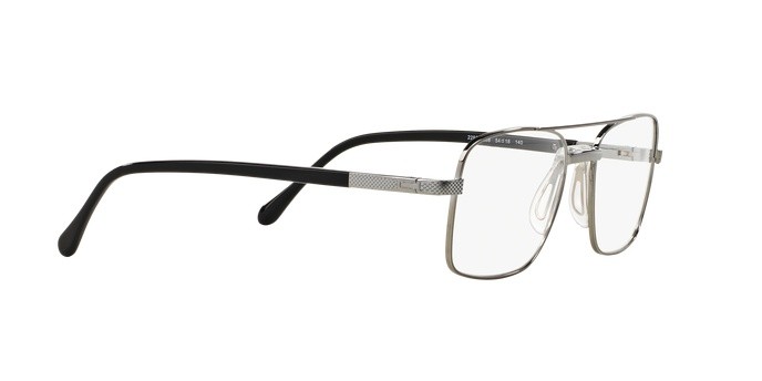 Eyeglasses Sferoflex SF 2263 (268) color shiny gunmetal shape square lenses demo lens