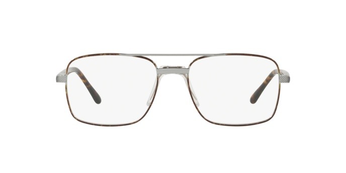 Eyeglasses Sferoflex SF 2263 (S711) color gunmetal/tabacco shape square lenses demo lens