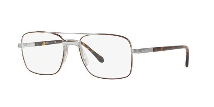 Eyeglasses Sferoflex SF 2263 (S711) color gunmetal/tabacco shape square lenses demo lens