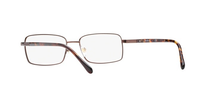 Eyeglasses Sferoflex SF 2265 (355) color matte - dark brown shape rectangle lenses demo lens