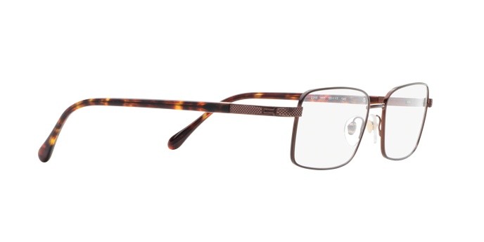 Eyeglasses Sferoflex SF 2265 (355) color matte - dark brown shape rectangle lenses demo lens