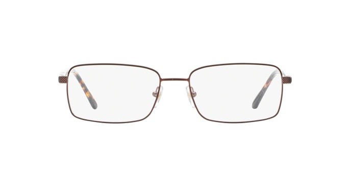 Eyeglasses Sferoflex SF 2265 (355) color matte - dark brown shape rectangle lenses demo lens