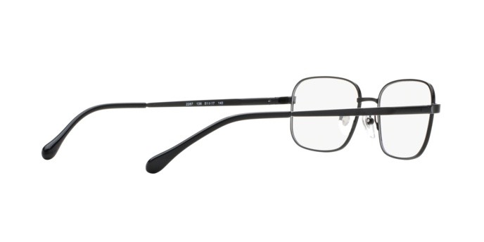 Eyeglasses Sferoflex SF 2267 (136) color matte black shape square lenses demo lens