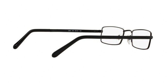 Eyeglasses Sferoflex SF 2269 (136) color matte black shape rectangle lenses demo lens
