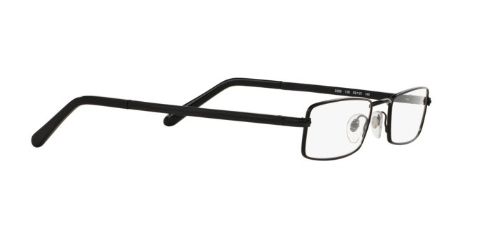 Eyeglasses Sferoflex SF 2269 (136) color matte black shape rectangle lenses demo lens