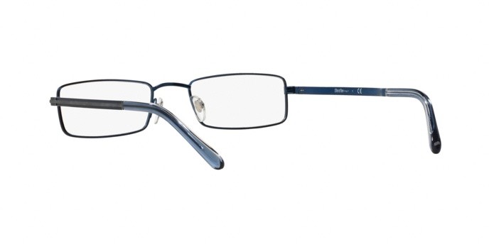 Eyeglasses Sferoflex SF 2269 (504) color matte dark blue shape rectangle lenses demo lens
