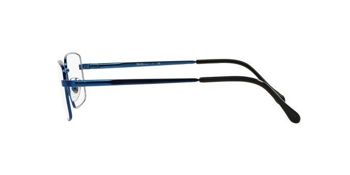 Eyeglasses Sferoflex SF 2271 (277) color dark blue shape rectangle lenses demo lens