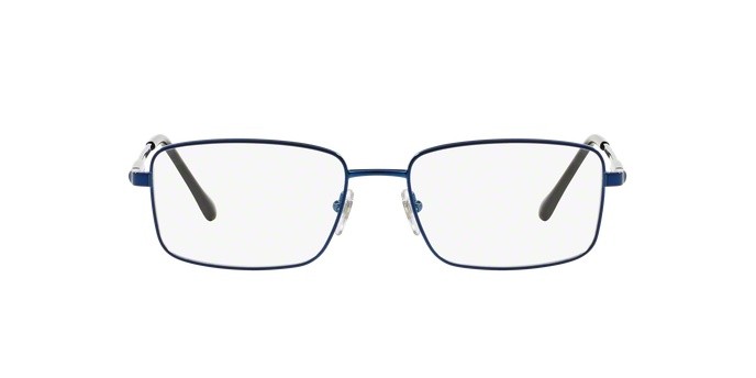 Eyeglasses Sferoflex SF 2271 (277) color dark blue shape rectangle lenses demo lens