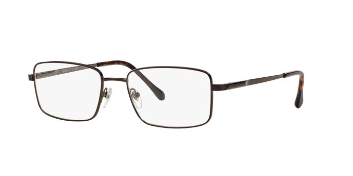 Eyeglasses Sferoflex SF 2271 (441) color black cocoa shape rectangle lenses demo lens
