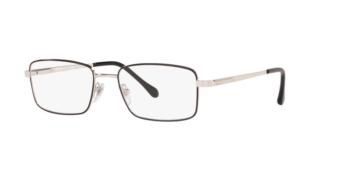 Eyeglasses Sferoflex SF 2271 (526) color silver/black shape rectangle lenses demo lens