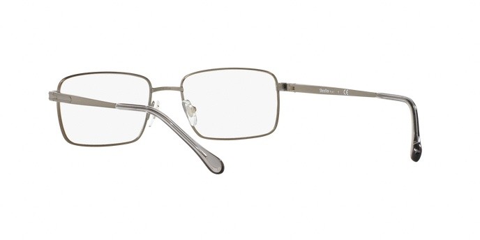 Brillen Sferoflex SF 2273 (231) farbe matte gunmetal form rechteckig gläser demo lens