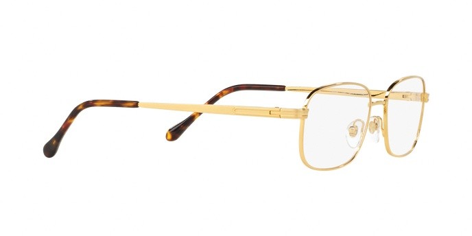 Brillen Sferoflex SF 2274 (108) farbe gold form quadratisch gläser demo lens