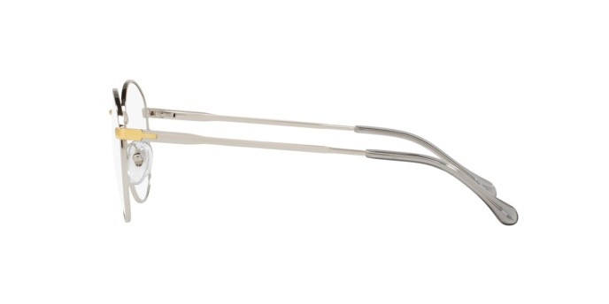 Eyeglasses Sferoflex SF 2275 (104) color silver and light gold shape pantos lenses demo lens