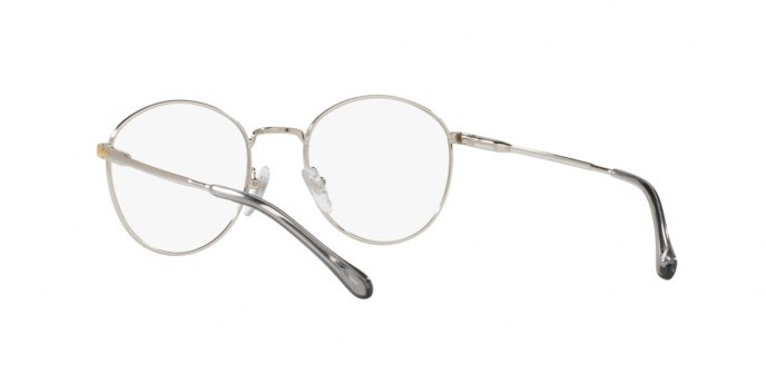 Eyeglasses Sferoflex SF 2275 (104) color silver and light gold shape pantos lenses demo lens