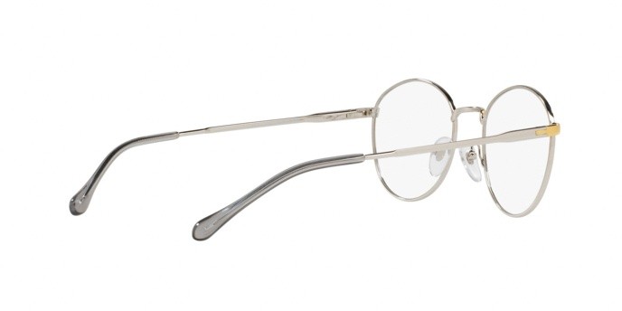 Eyeglasses Sferoflex SF 2275 (104) color silver and light gold shape pantos lenses demo lens