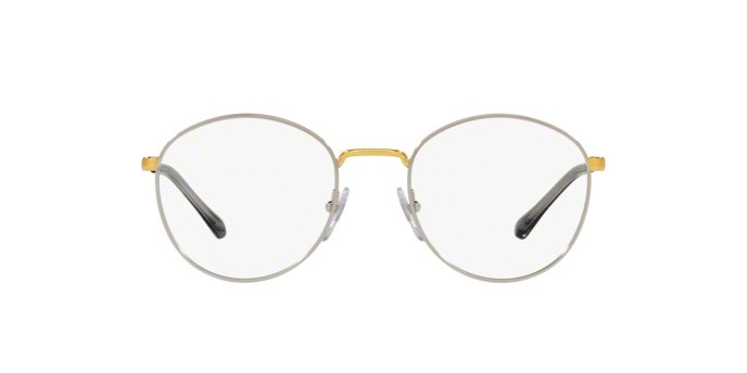 Eyeglasses Sferoflex SF 2275 (104) color silver and light gold shape pantos lenses demo lens