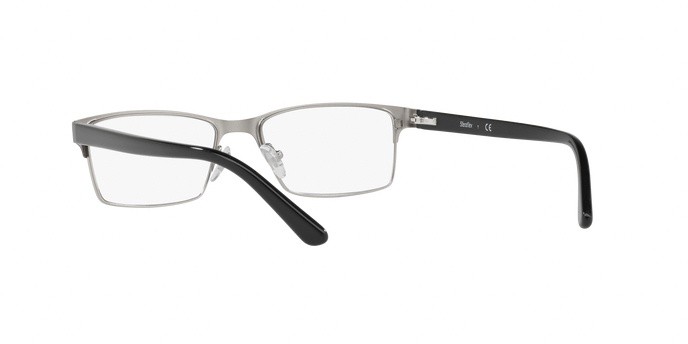 Eyeglasses Sferoflex SF 2289 (525) color black on silver shape rectangle lenses demo lens
