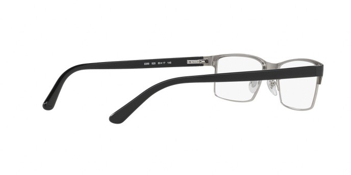 Eyeglasses Sferoflex SF 2289 (525) color black on silver shape rectangle lenses demo lens