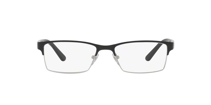 Eyeglasses Sferoflex SF 2289 (525) color black on silver shape rectangle lenses demo lens