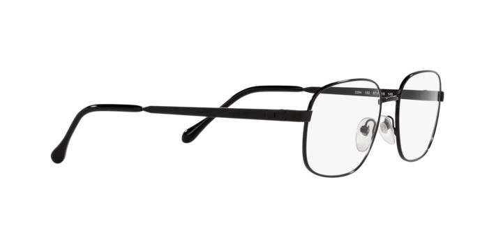 Eyeglasses Sferoflex SF 2294 (132) color shiny black shape square lenses demo lens