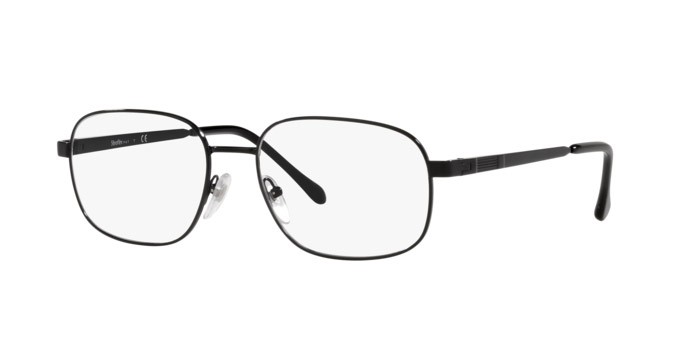 Eyeglasses Sferoflex SF 2294 (132) color shiny black shape square lenses demo lens