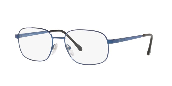 Eyeglasses Sferoflex SF 2294 (277) color shiny blue shape square lenses demo lens