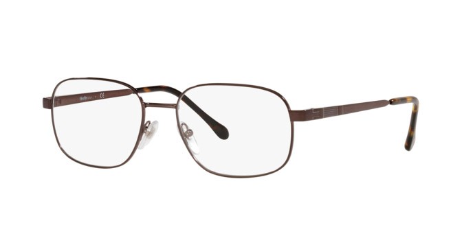 Eyeglasses Sferoflex SF 2294 (441) color shiny black cocoa shape square lenses demo lens