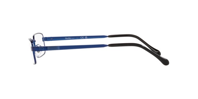 Eyeglasses Sferoflex SF 2295 (473S) color blu opaco shape rectangle lenses lente demo
