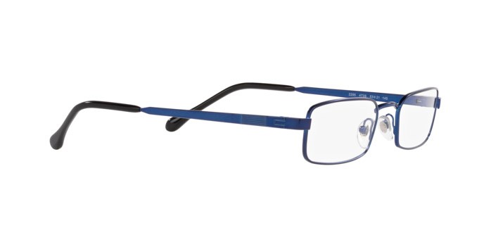 Eyeglasses Sferoflex SF 2295 (473S) color blu opaco shape rectangle lenses lente demo