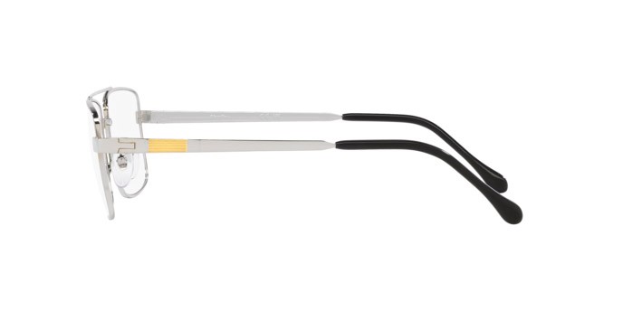 Eyeglasses Sferoflex SF 2296 (131) color argento/oro shape square lenses lente demo