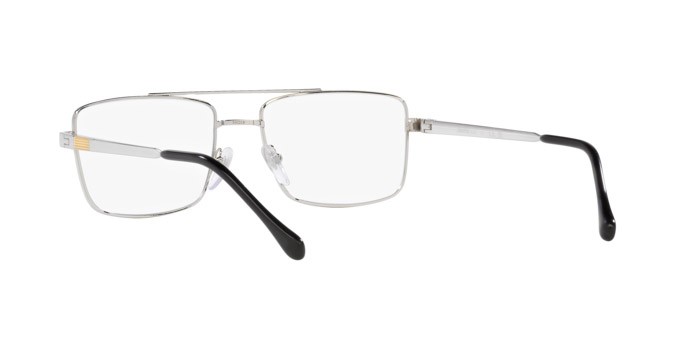 Eyeglasses Sferoflex SF 2296 (131) color argento/oro shape square lenses lente demo