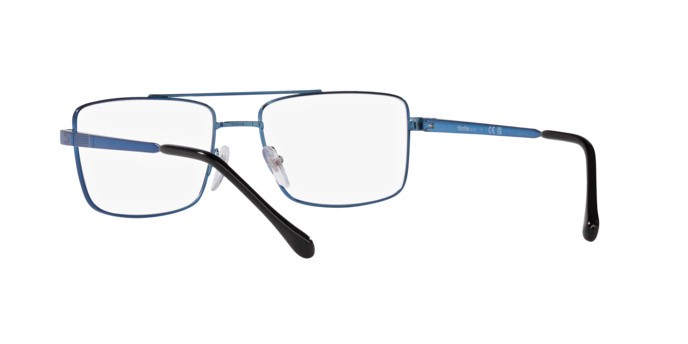 Eyeglasses Sferoflex SF 2296 (277) color blu lucido shape square lenses lente demo