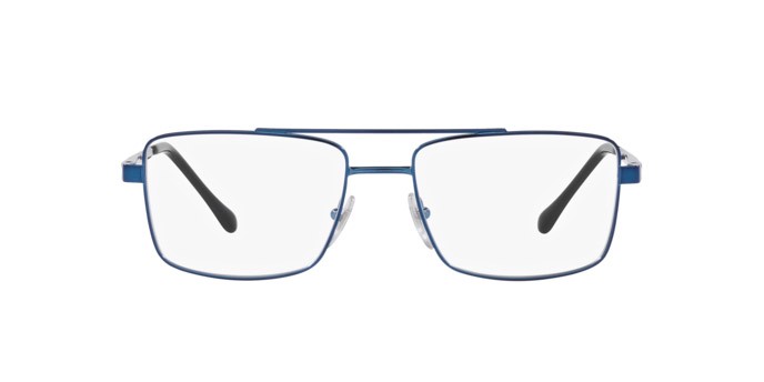 Eyeglasses Sferoflex SF 2296 (277) color blu lucido shape square lenses lente demo